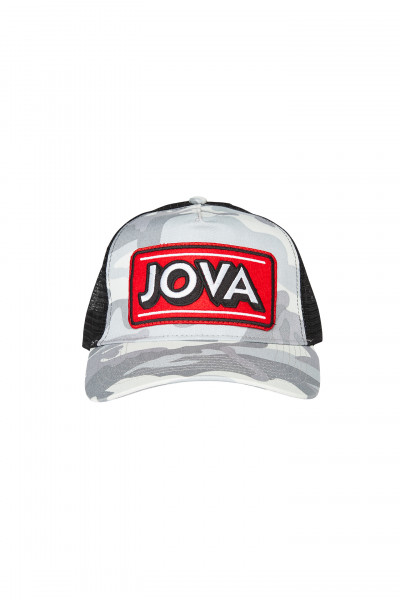 CAPPELLO JOVA MILITARE PATCK ROSSA